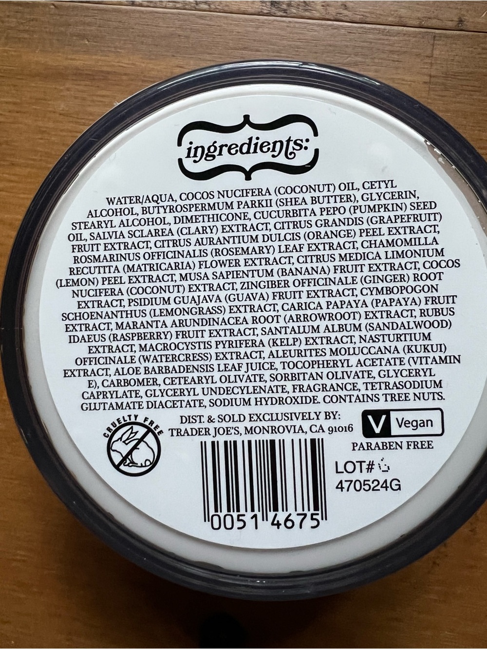 Trader Joe’s Pumpkin Body Butter - Picture 3 of 3